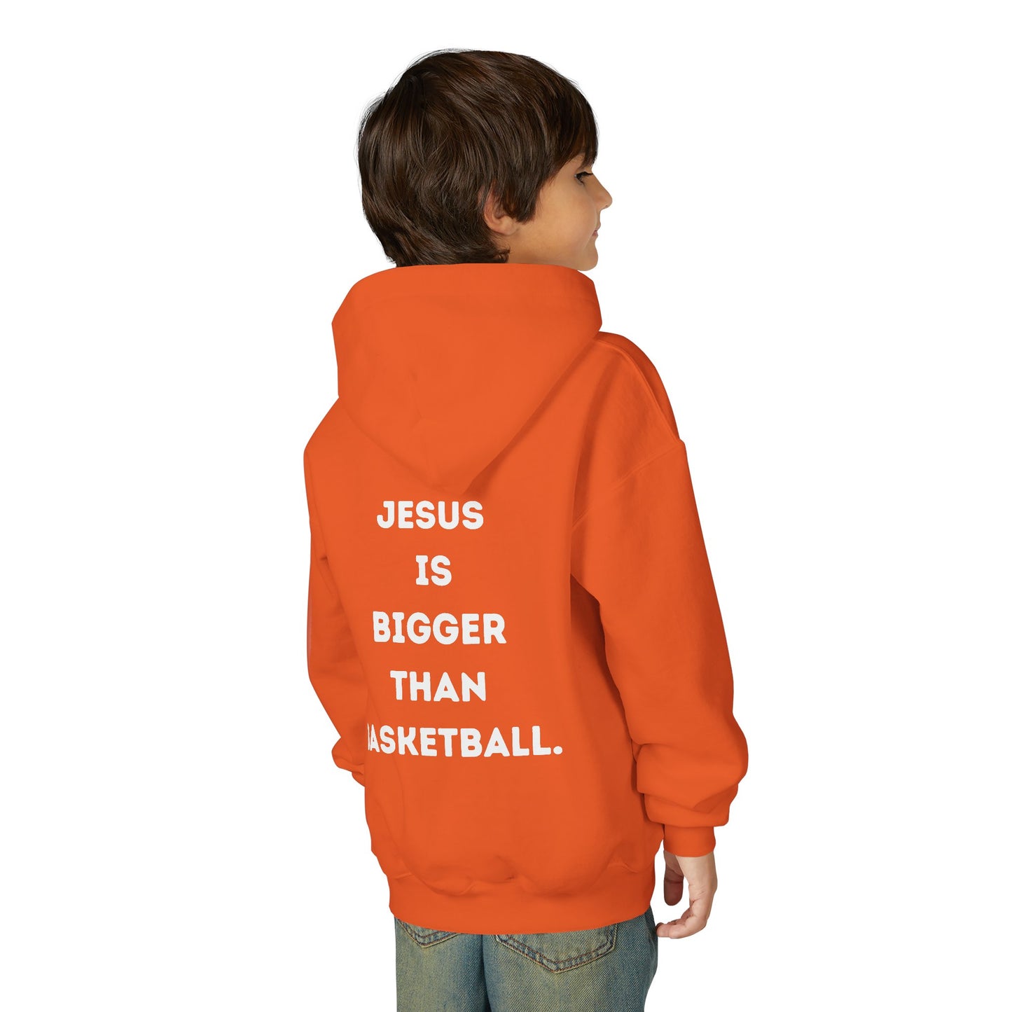 Youth Jesus is bigger than basketball Hoodie Pullover