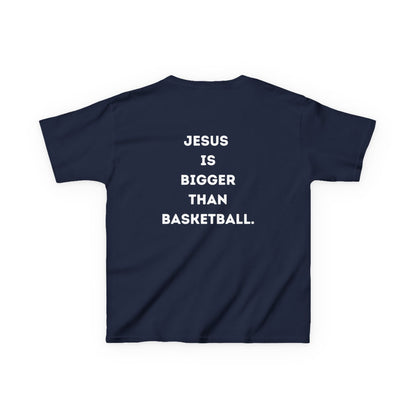 Youth Jesus is bigger than basketball Heavy Cotton Tee