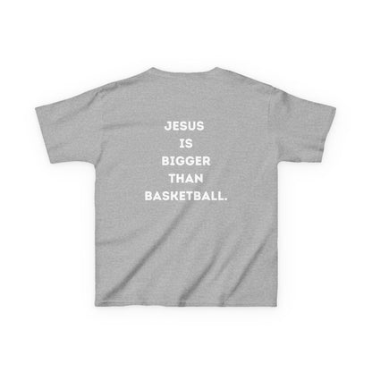 Youth Jesus is bigger than basketball Heavy Cotton Tee