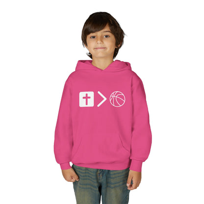 Youth Jesus is bigger than basketball Hoodie Pullover