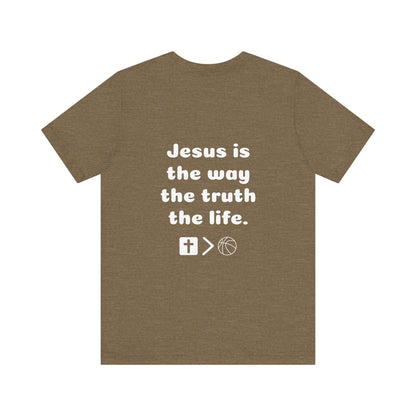 Ball is NOT life. Unisex Jersey Short Sleeve Tee