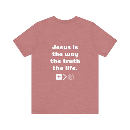 Ball is NOT life. Unisex Jersey Short Sleeve Tee