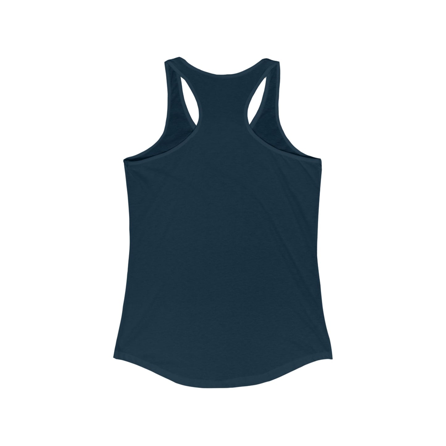 Jesus is bigger than basketball Women's Racerback Tank