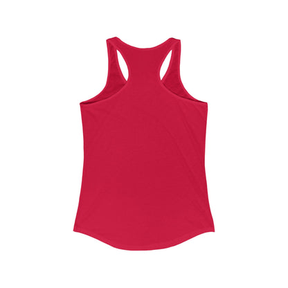 Jesus is bigger than basketball Women's Racerback Tank