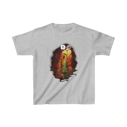 Art Collection "Daniel in the lion's den" Kids Heavy Cotton™ Tee