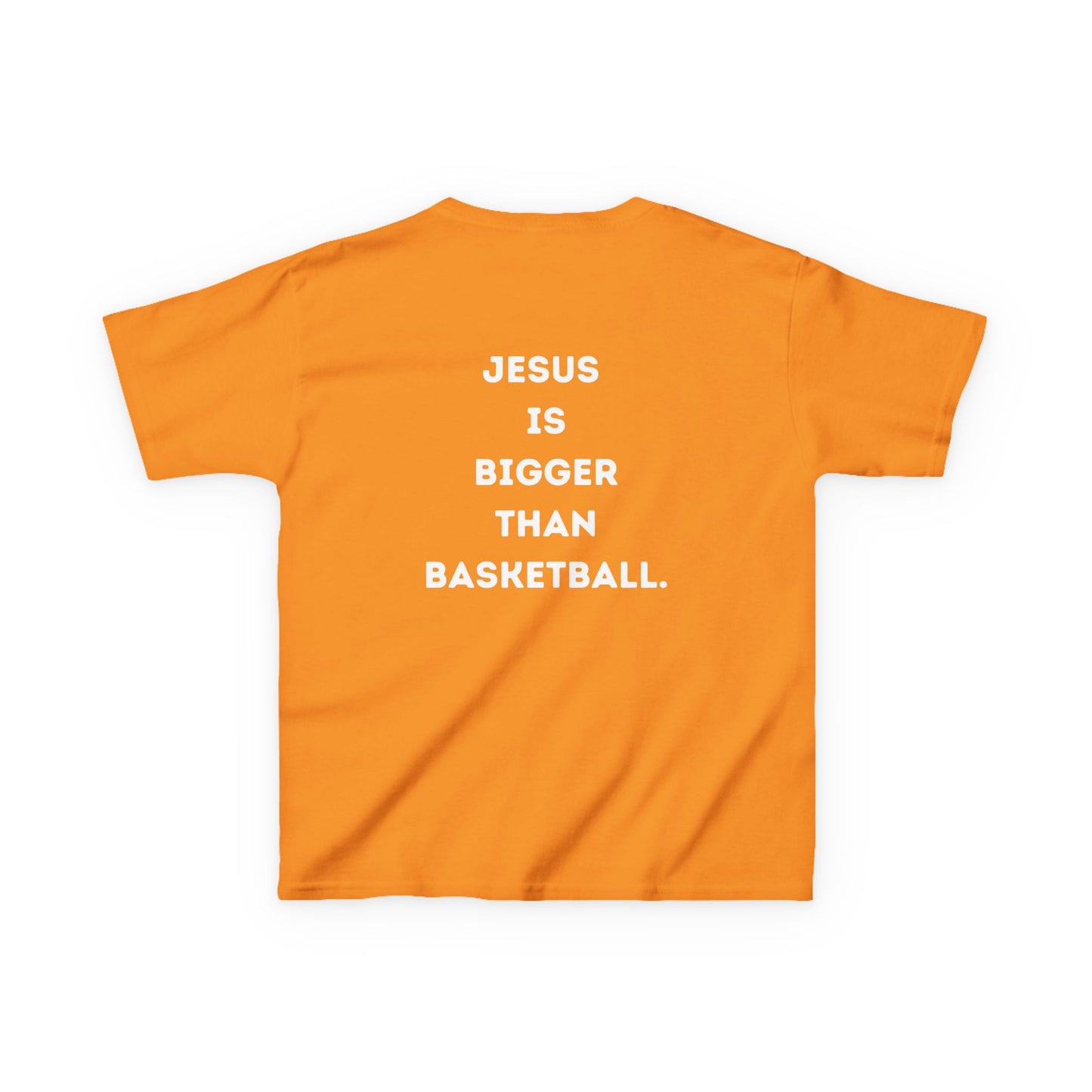 Youth Jesus is bigger than basketball Heavy Cotton Tee