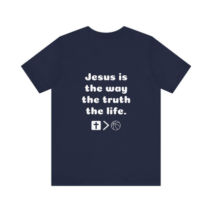 Ball is NOT life. Unisex Jersey Short Sleeve Tee