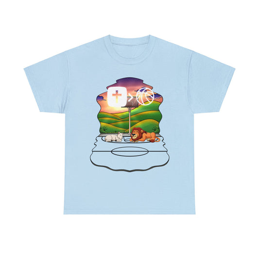Love your enemies Art Unisex Heavy Cotton Tee