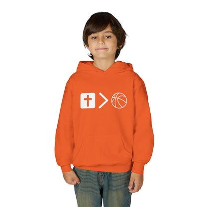 Youth Jesus is bigger than basketball Hoodie Pullover