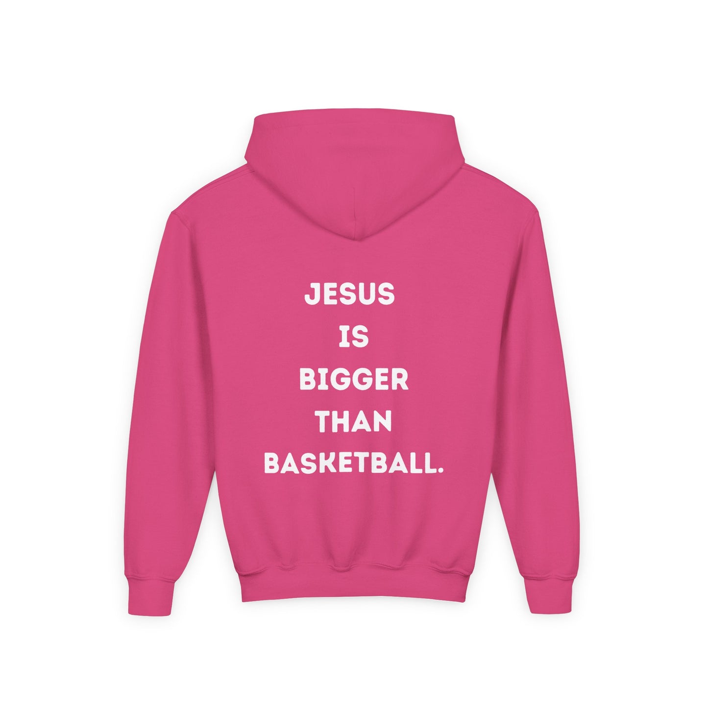 Youth Jesus is bigger than basketball Hoodie Pullover