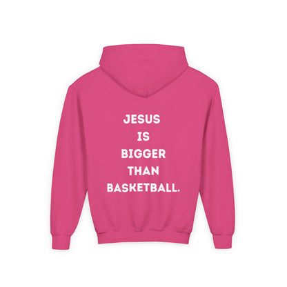 Youth Jesus is bigger than basketball Hoodie Pullover