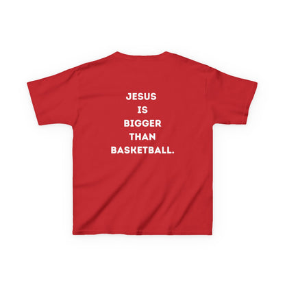 Youth Jesus is bigger than basketball Heavy Cotton Tee