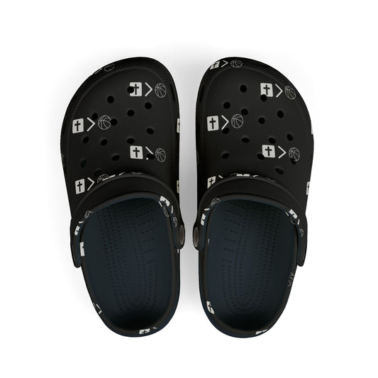 Jesus is bigger than basketball slip ons