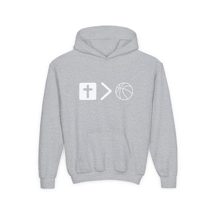 Youth Jesus is bigger than basketball Hoodie Pullover