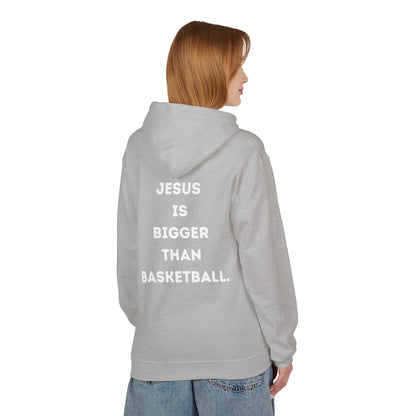 Jesus Is Bigger Than Basketball Hoodie - Pullover