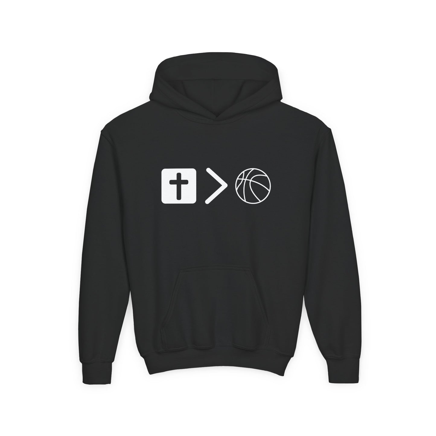 Youth Jesus is bigger than basketball Hoodie Pullover