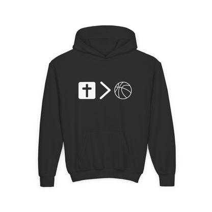 Youth Jesus is bigger than basketball Hoodie Pullover