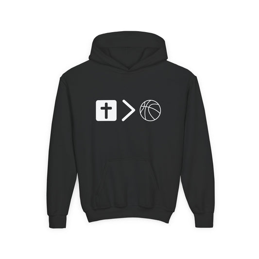Youth Jesus is bigger than basketball Hoodie Pullover