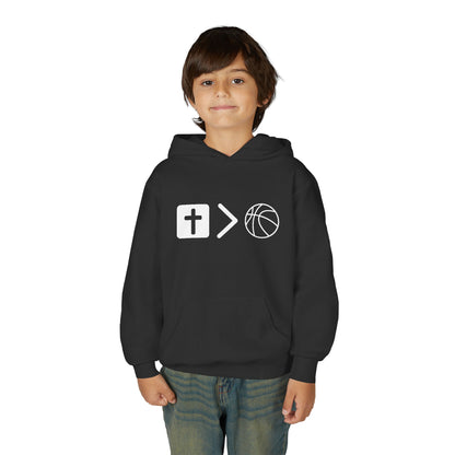 Youth Jesus is bigger than basketball Hoodie Pullover