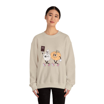 Jesus is bigger than basketball fall fun sweat shirt