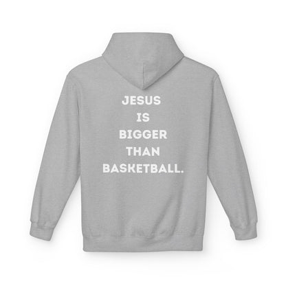 Jesus Is Bigger Than Basketball Hoodie - Pullover