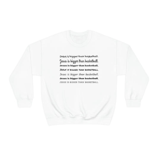 Repeat Print Unisex Heavy Blend™ Crewneck Sweatshirt